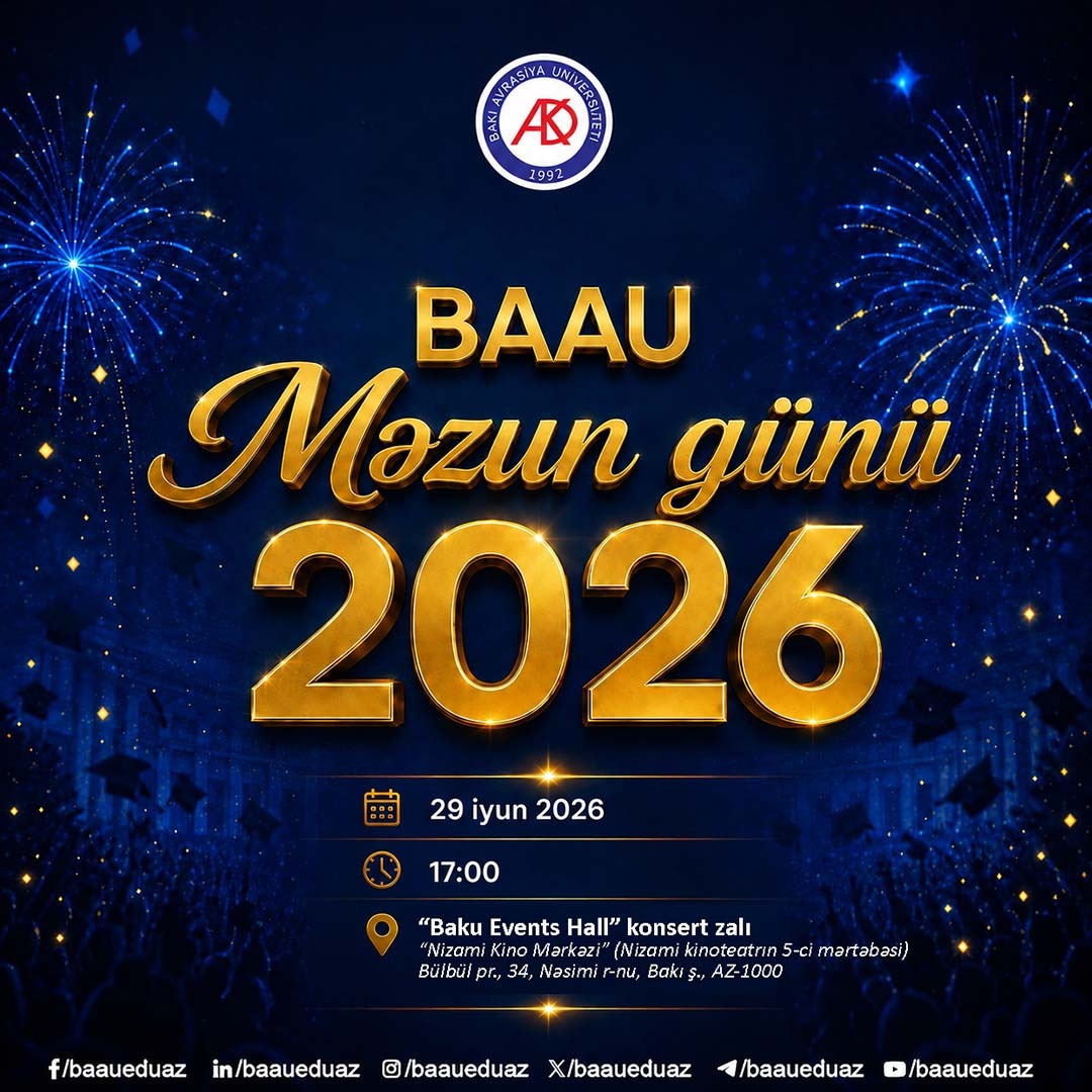 Universitetimizdə “Məzun günü 2026” tədbiri keçiriləcək