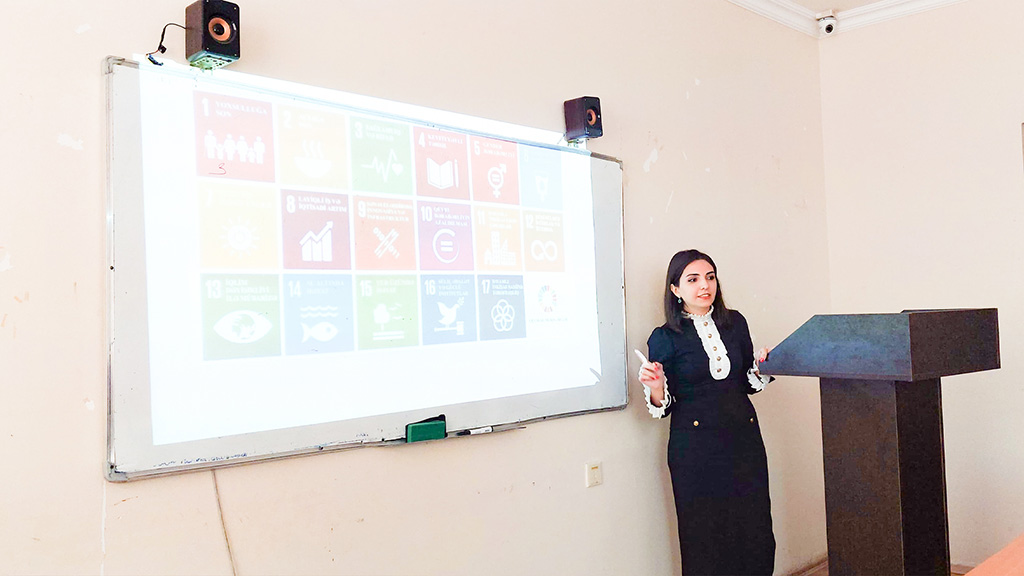 An educational seminar related to COP29 was held at Baku Eurasian University.