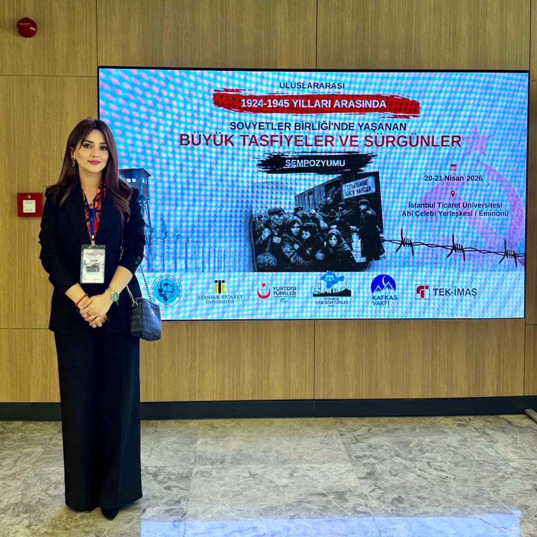 Universitetimizin müəllimi İstanbulda keçirilən beynəlxalq simpoziumda iştirak edib