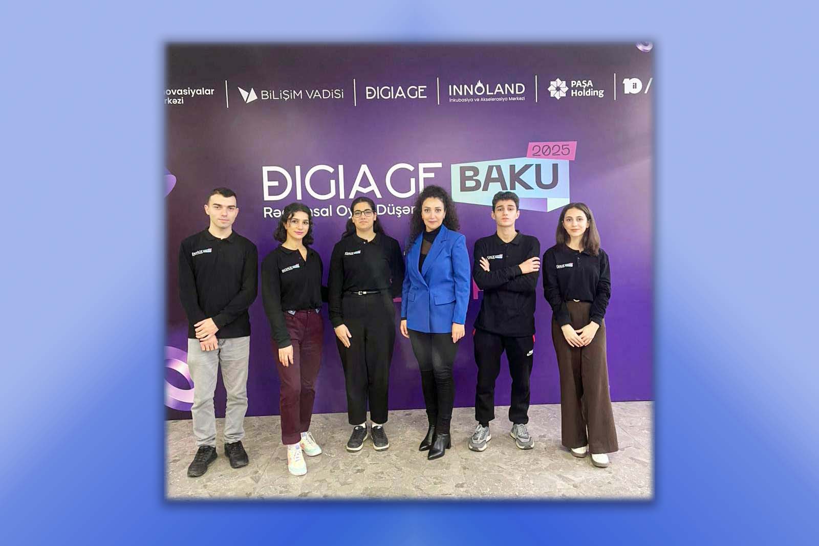 BAAU-nun tələbələri “DIGIAGE Baku 2025” rəqəmsal oyun düşərgəsində iştirak ediblər