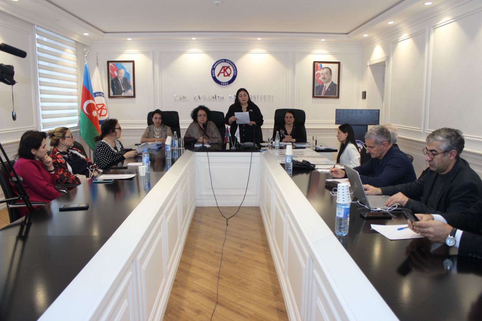 “Xocavənd rayonu toponimlərinin linqvistik təhlili” mövzusunda dissertasiya işinin ilkin müzakirəsi 