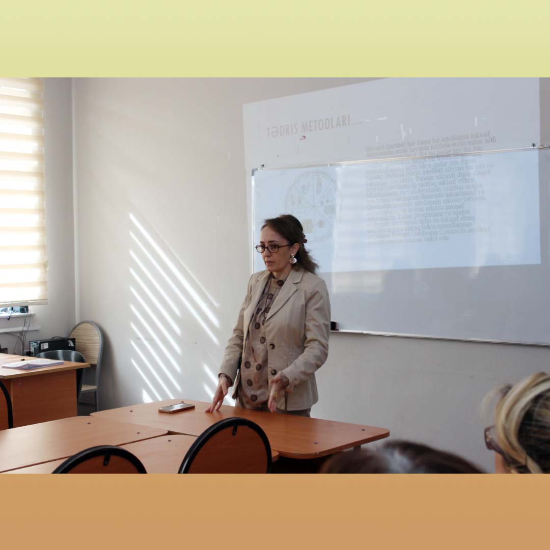 Universitetdə tələbəyönümlü təhsil modeli üzrə təlim keçirilib