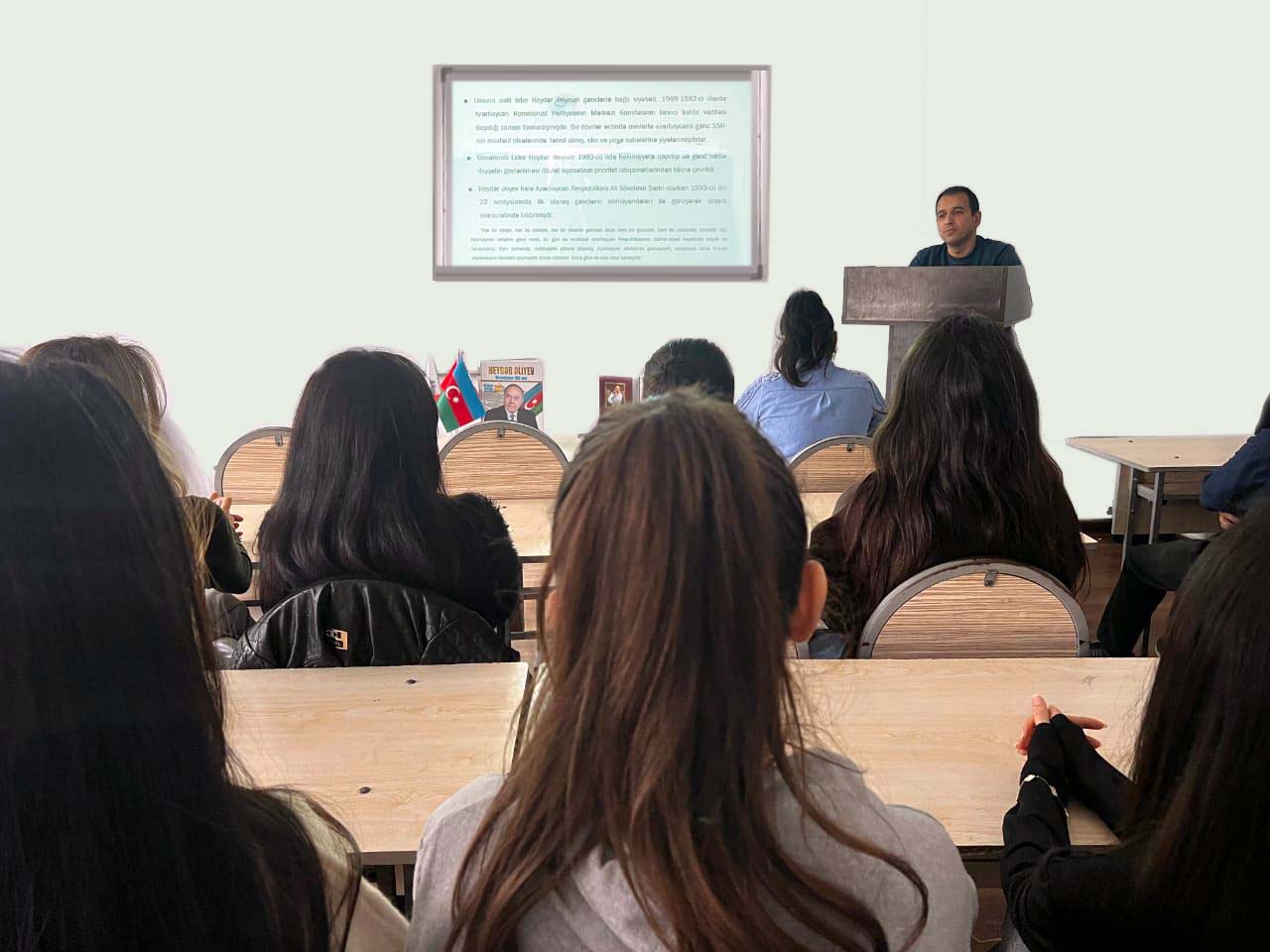 BAAU-da “Heydər Əliyev və müasir gənclik” mövzusunda seminar keçirilib