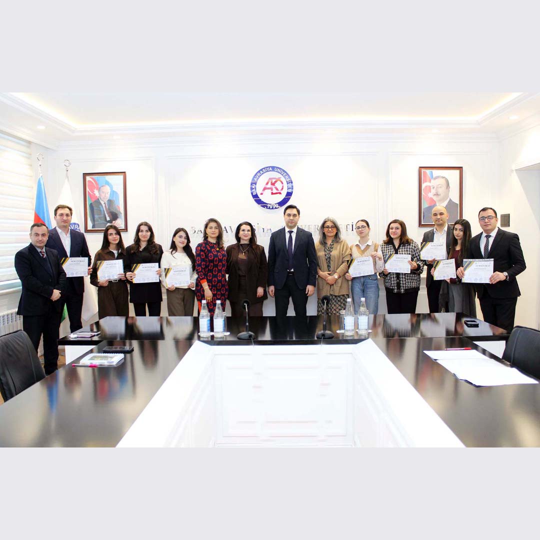 Universitetin tərəfdaş olduğu “HRM Mini MBA” proqramının məzunlarına sertifikatlar təqdim edilib