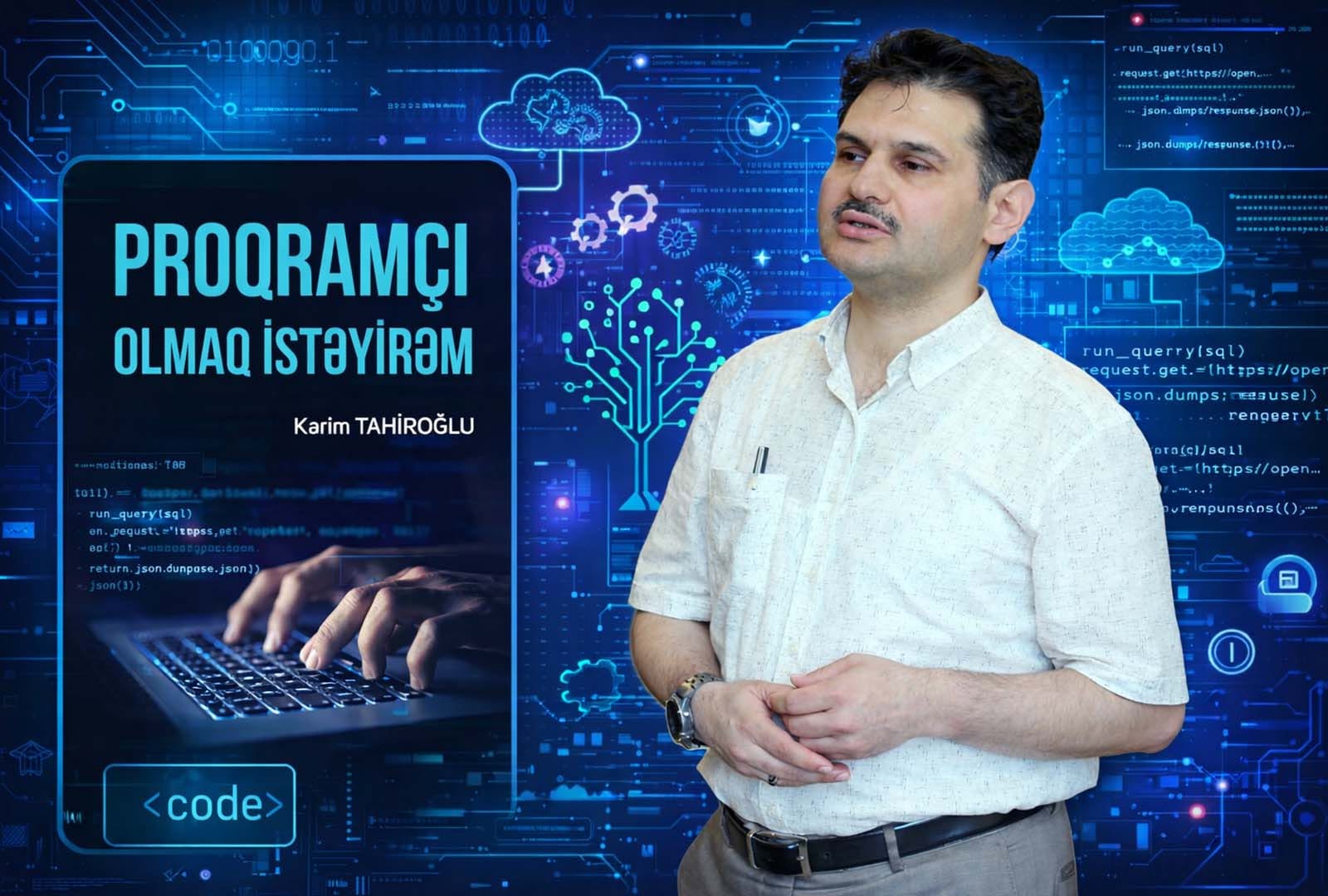 Universitetimizdə “Proqramçı olmaq istəyirəm” kitabının təqdimatı keçirilib