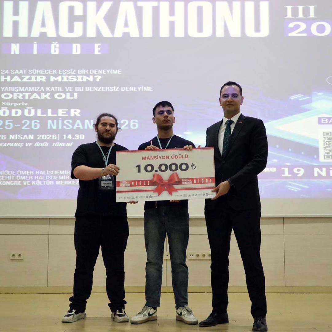 Universitetinin tələbələri “HackNiğde – Gələcəyin Çözümləri” III Hackatonunda uğur qazanıb