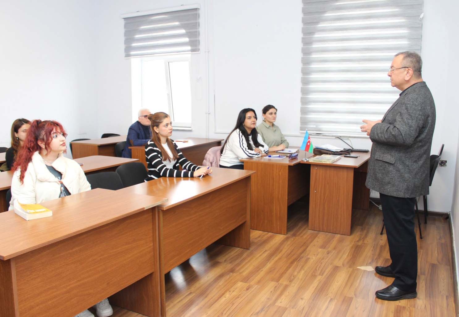 BAAU-da “Unudulmuş izlər: Almanlar Azərbaycanda (1819–1941)” mövzusunda nümunəvi dərs keçirilib