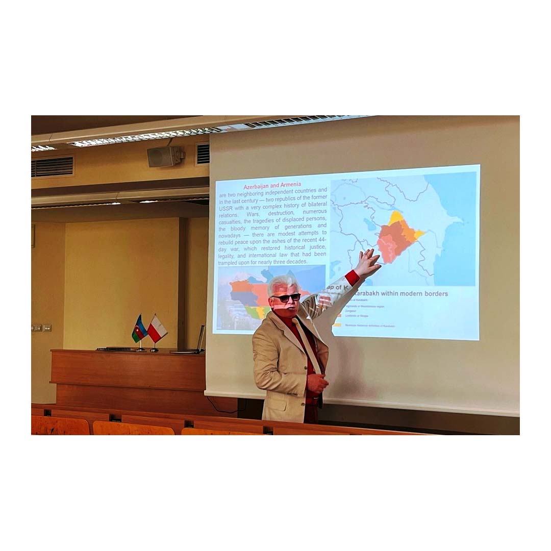 Universitetin müəllimi Polşada keçirilən “Beynəlxalq Həftə”də iştirak edib