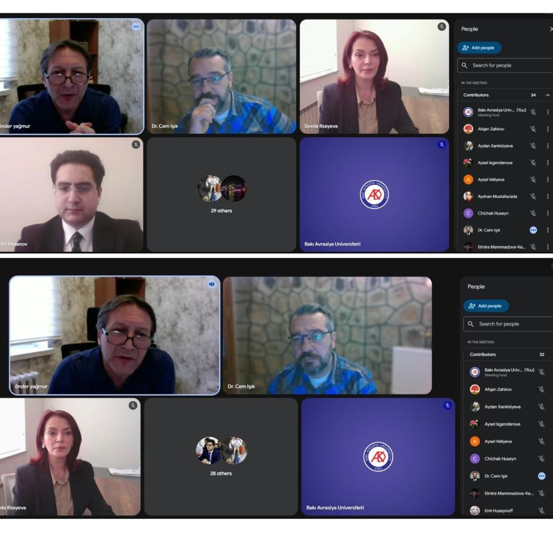 “Sustainable Development & Art” mövzusunda beynəlxalq vebinar keçirilib