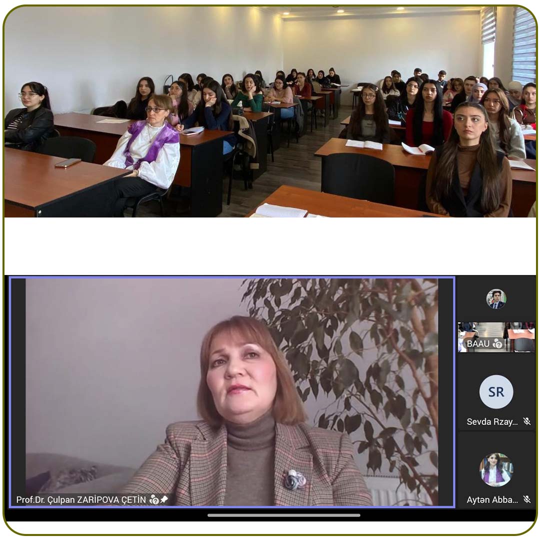 “Tatar ədəbiyyatı” mövzusunda ustad dərsi keçirilib