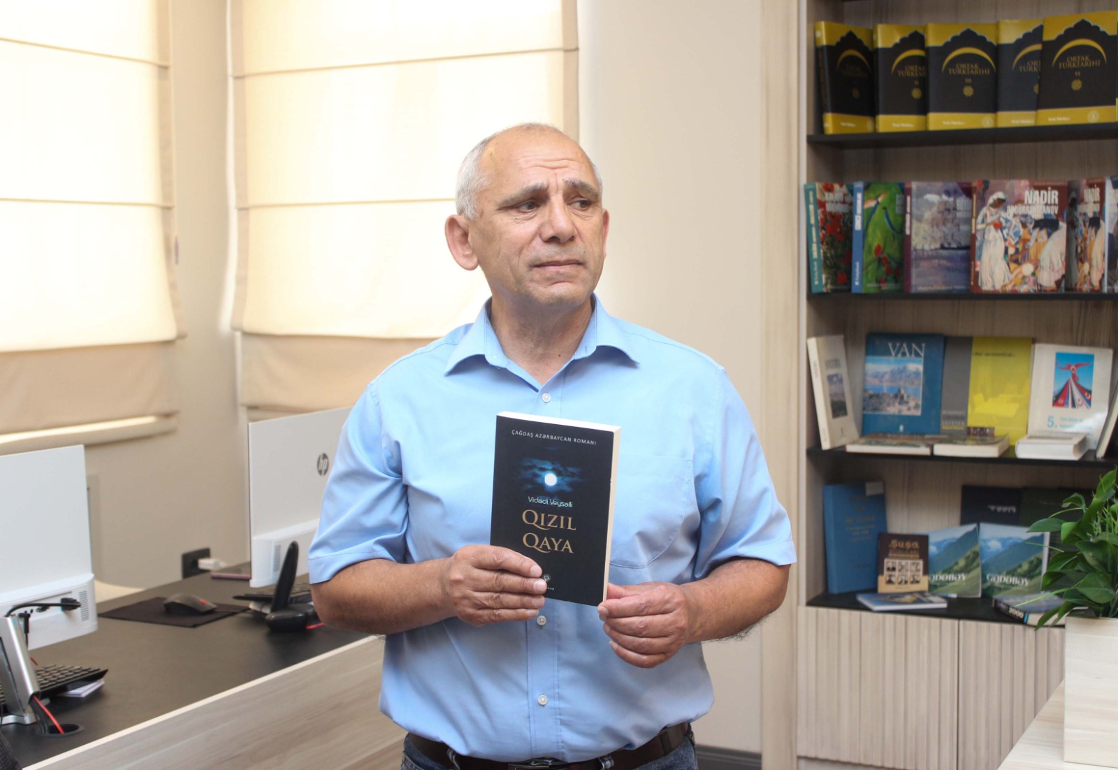 BAAU-da Estoniyada yaşayıb fəaliyyət göstərən ziyalı Vidadi Məmmədov (Veysəlli) ilə görüş keçirilib