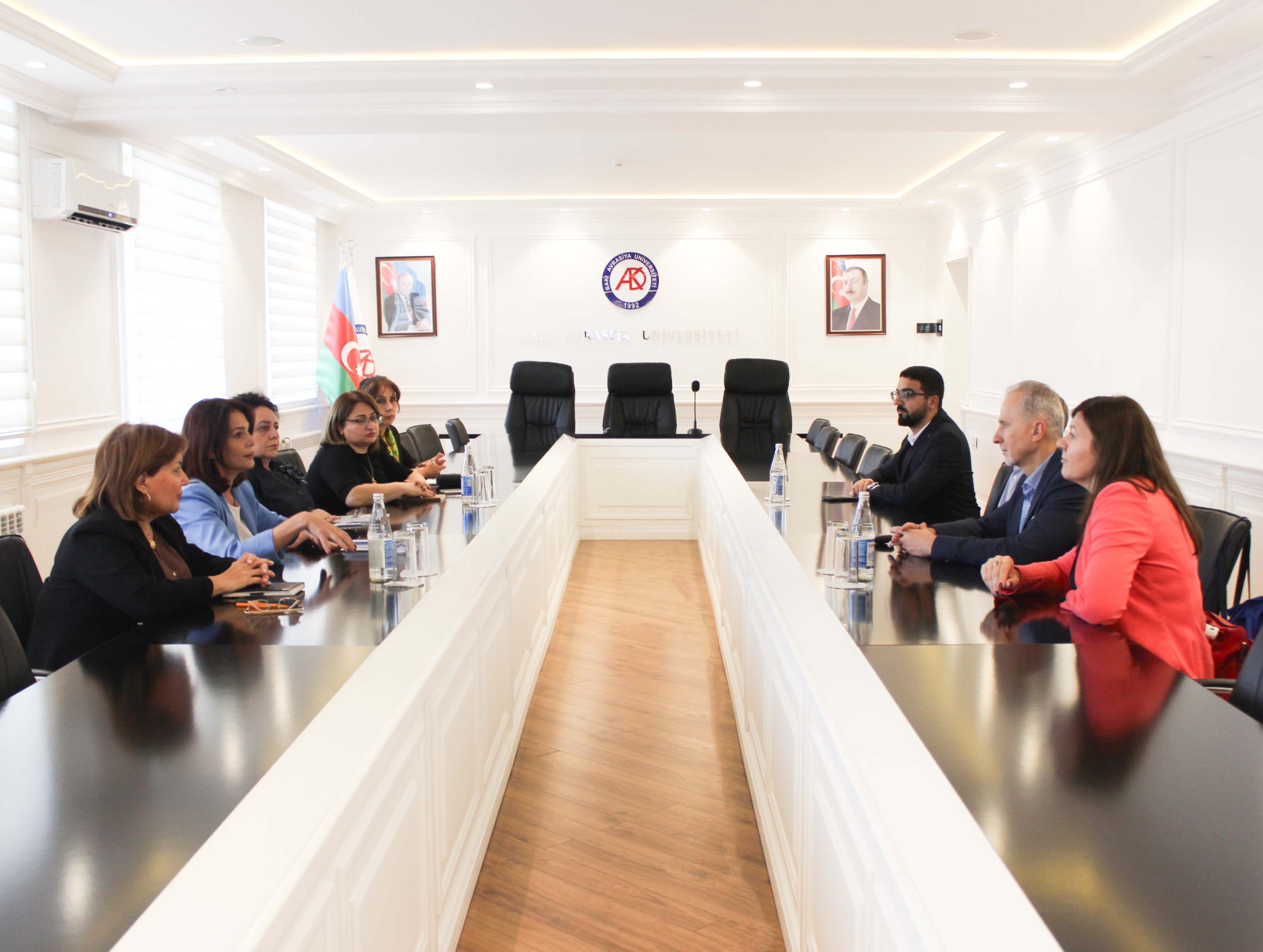 BAAU-da Vilnüs Qediminas Texniki Universitetinin nümayəndələri ilə görüş keçirilib