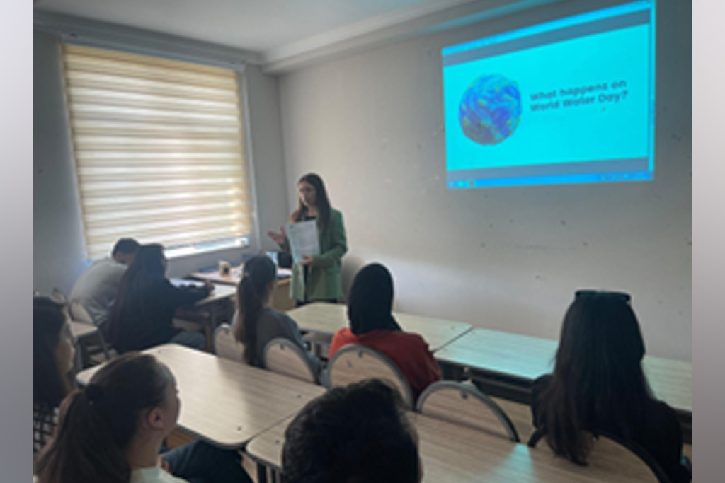 Interactive Training Held by Baku Eurasian University for the Local Community on "World Water Day"