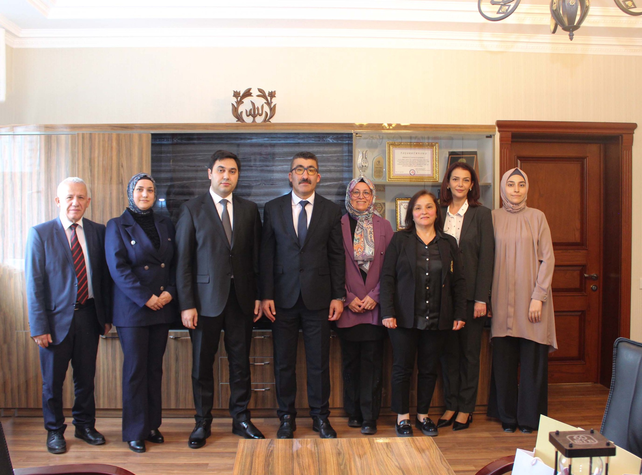 Çankırı Karatekin Universitetinin nümayəndə heyəti Bakı Avrasiya Universitetində qonaq olub