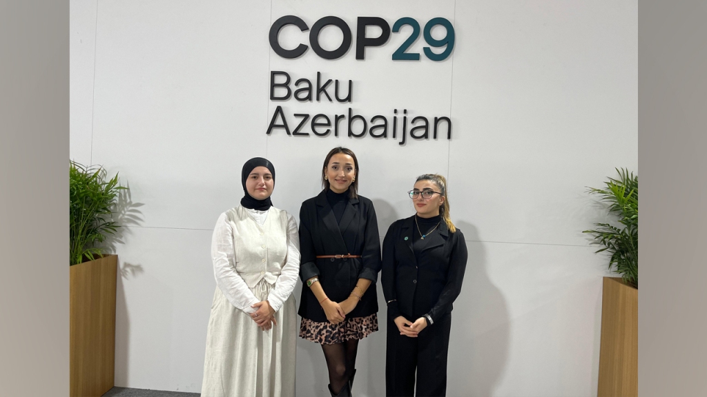 BAAU-nun tələbələri COP29 tədbirində könüllü olaraq fəaliyyət göstəriblər