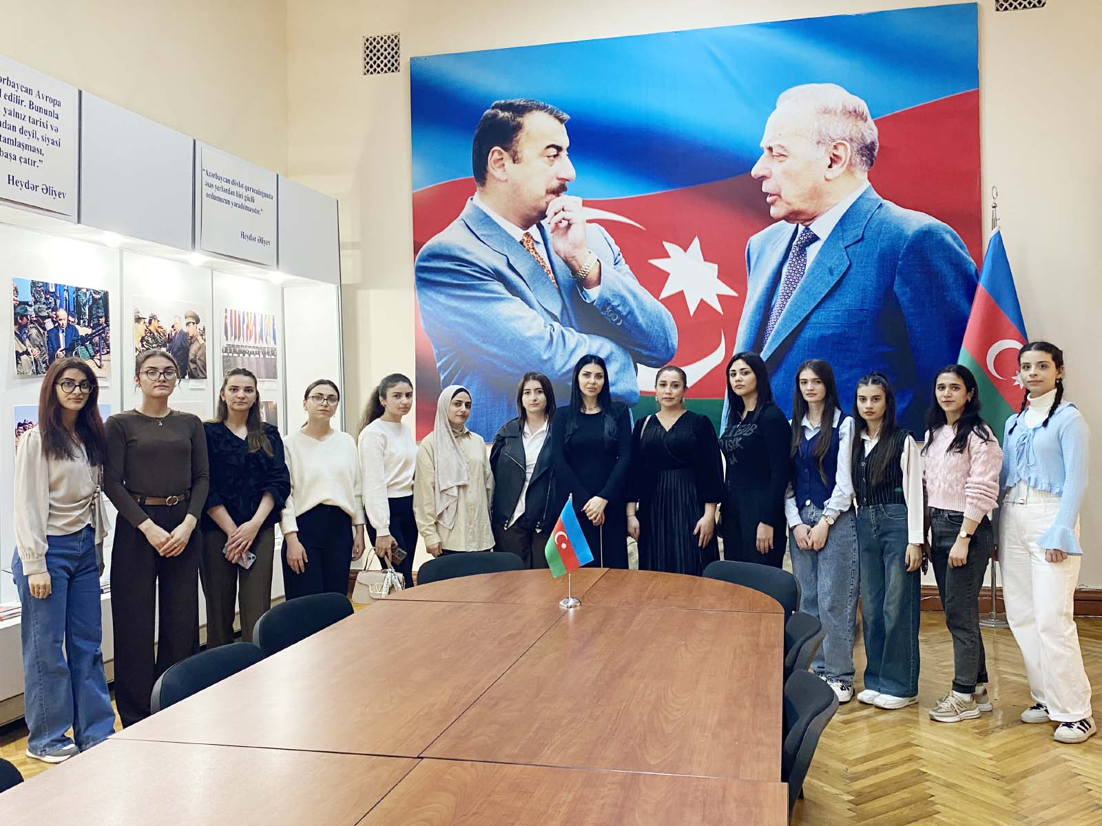 BAAU Filologiya fakültəsinin tələbələri Azərbaycan İstiqlal Muzeyini ziyarət ediblər