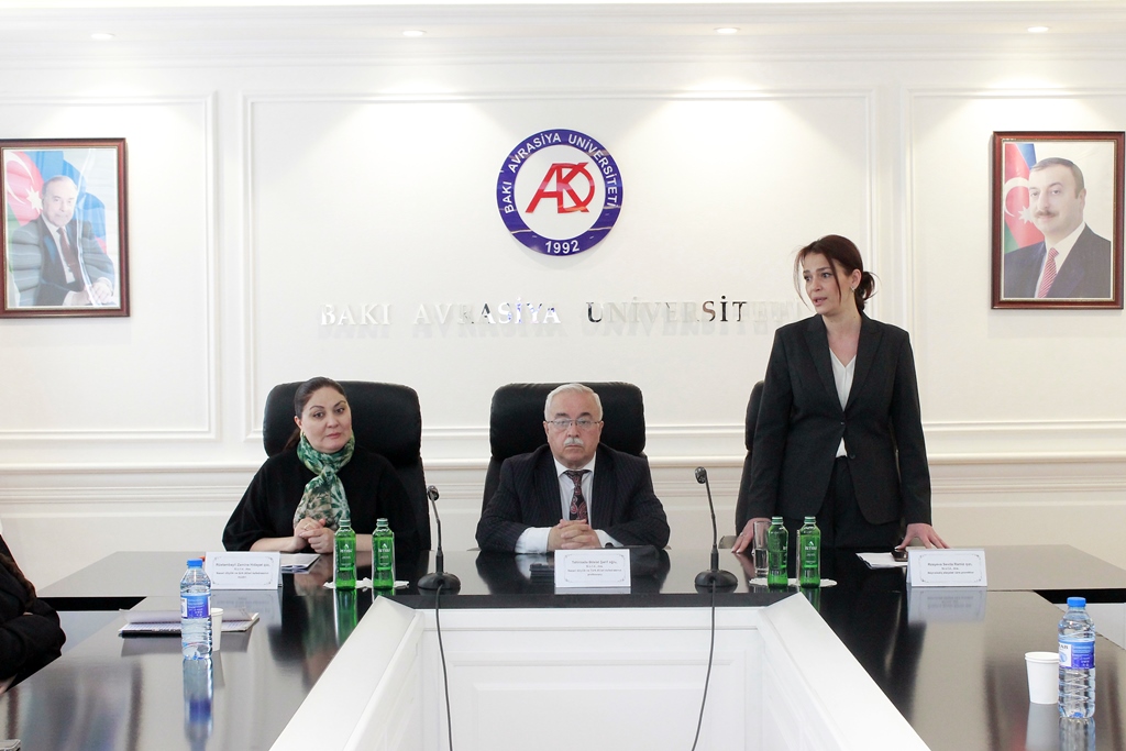 BAAU-da “SDG Həftəsi” çərçivəsində dilçiliklə bağlı elmi seminar keçirilib
