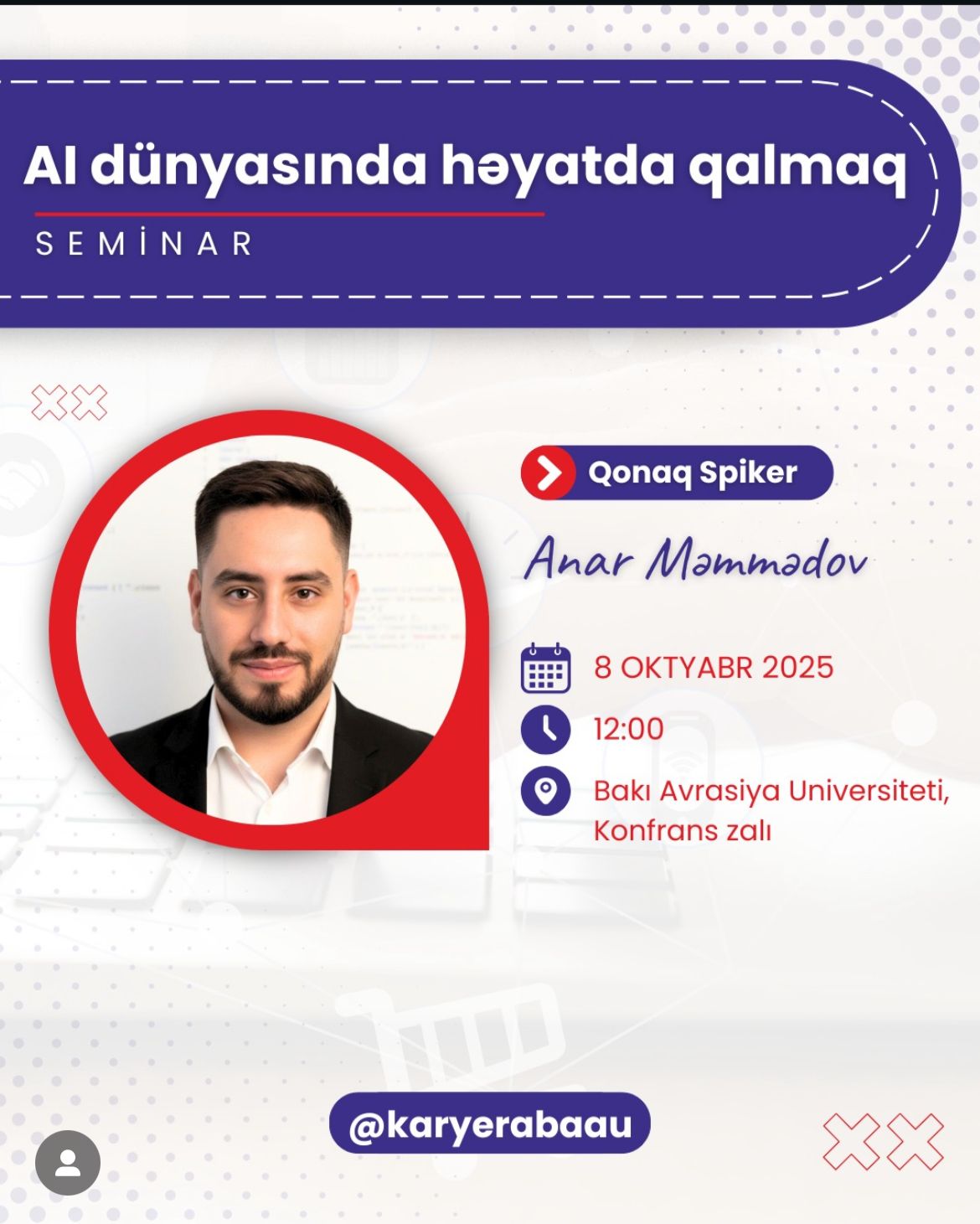 Bakı Avrasiya Universitetində Süni İntellekt Təlimi