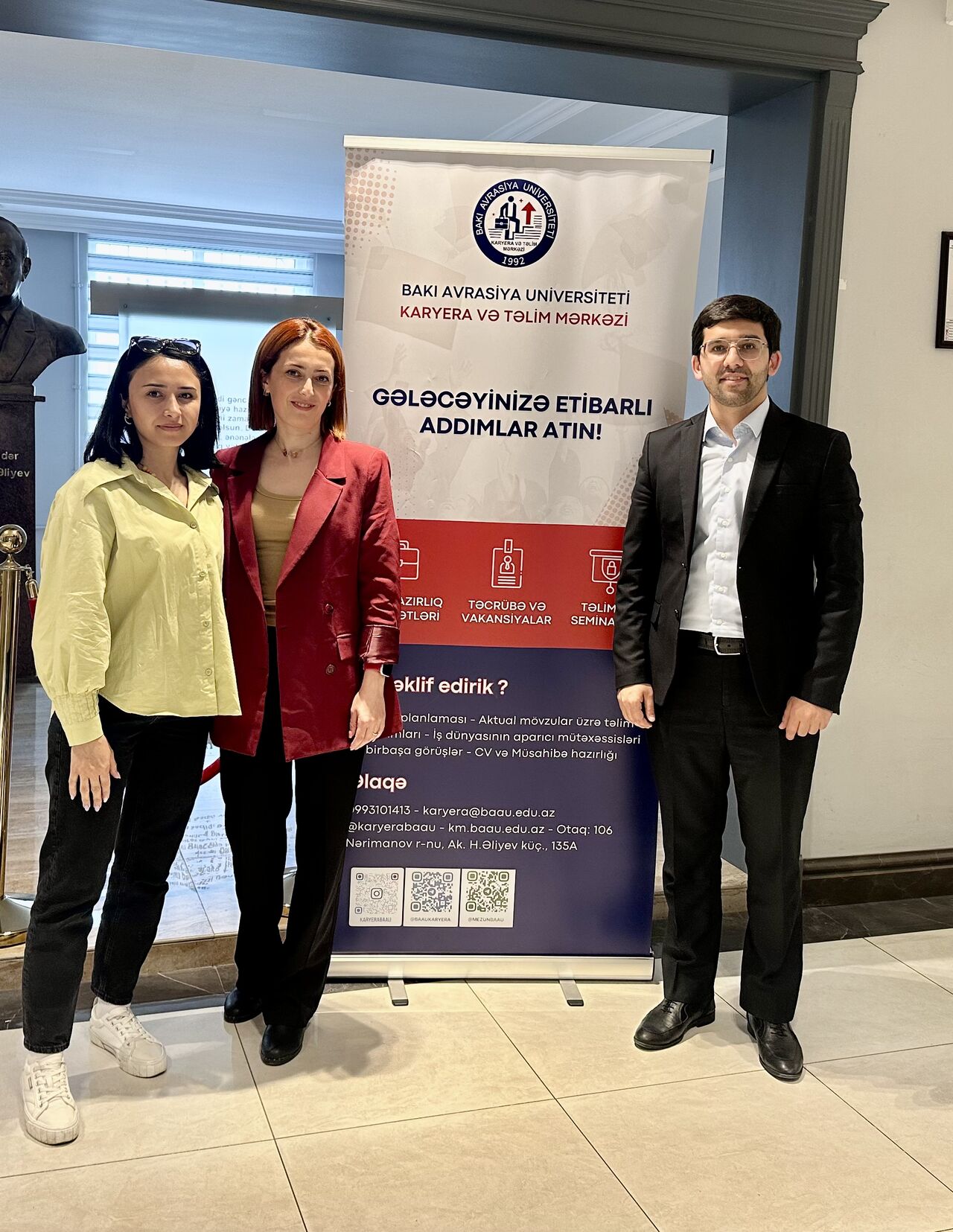 Ötən gün Bakı Avrasiya Universitetində SMM mütəxəssisi və Reelsmaker Zahidə Səmədovanın seminarı baş