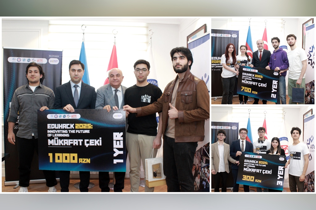 The winners of the “EduHack 2025: Innovating the Future of Learning” hackathon have been announced