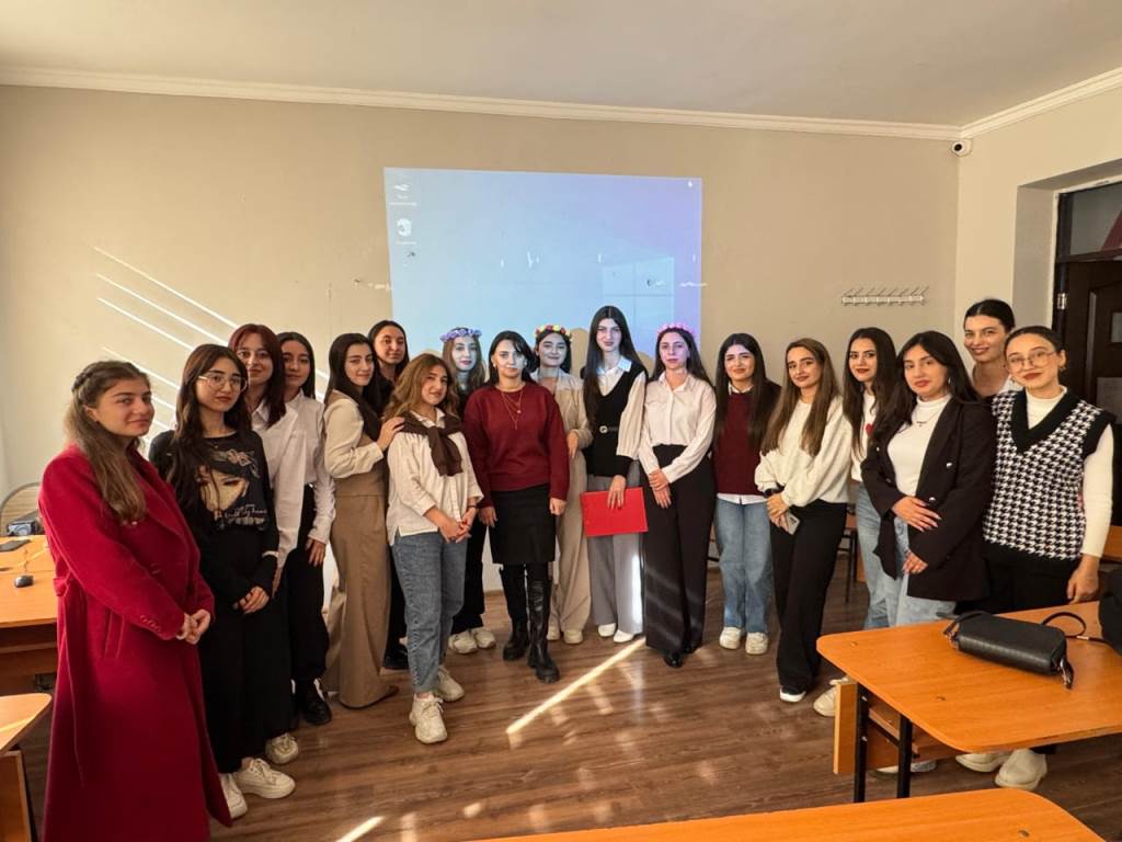 An event titled "Year of Solidarity for a Green World" was organized at Baku Eurasian University