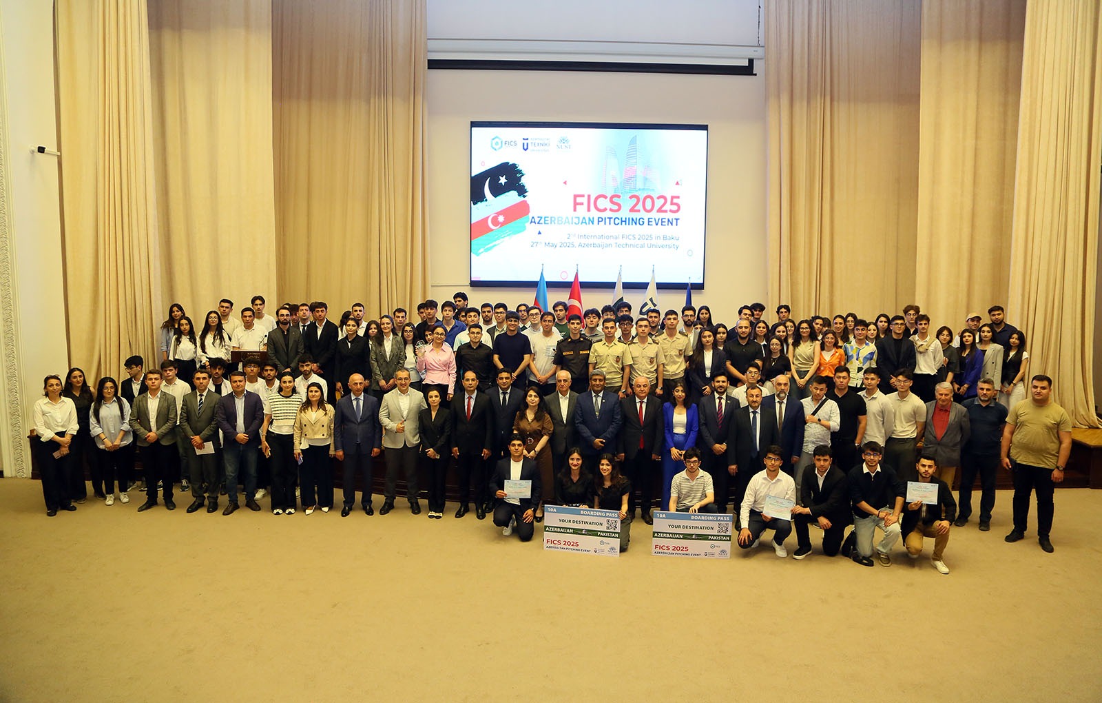 Students from Baku Eurasian University (BAAU) participated in the international startup competition “Finding Innovative & Creative Solutions (FICS)”