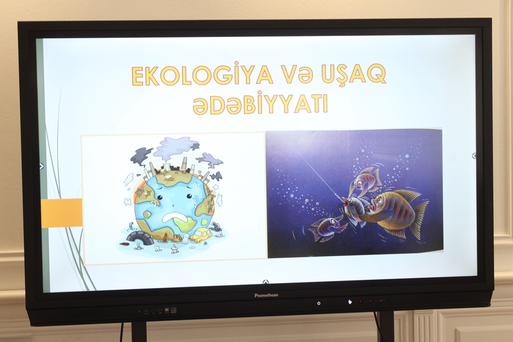 A lecture on “Ecology and Children’s Literature” was organized at Baku Eurasian University