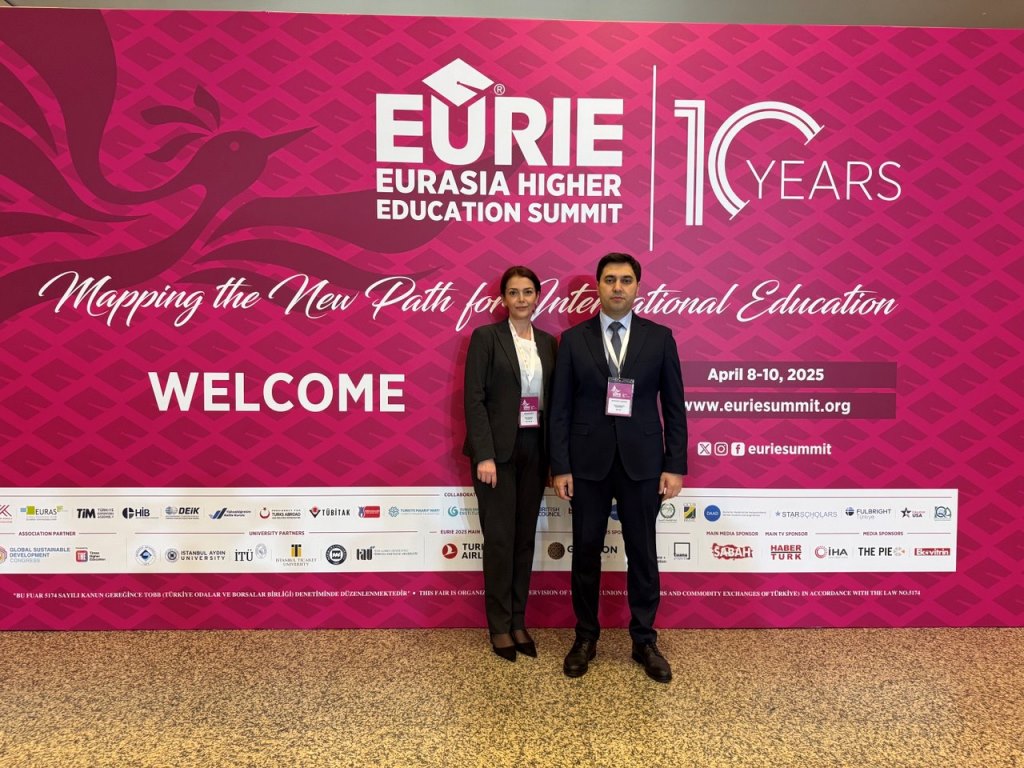 Baku Eurasian University Participated in the EURIE2025 Higher Education Summit